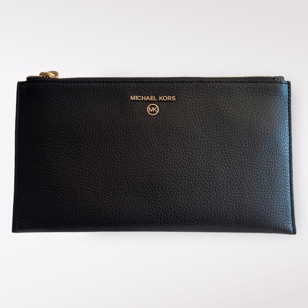 Michael Kors Leather Wristlet